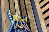 Kramer Baretta Custom Graphics Hot Rod Blue Sparkle with Flames-9.jpg